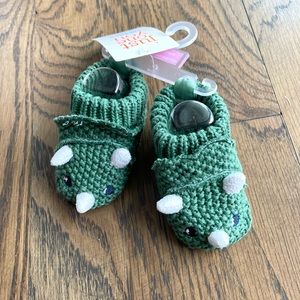 Carter’s Dino Slipper Shoes, Newborn